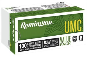 Remington R23974 380 ACP 88 gr Jacketed Hollow Point 100 Rounds