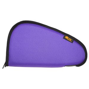 US PeaceKeeper Pistol Case 11" Purple 600 Denier Polyester Model P21411