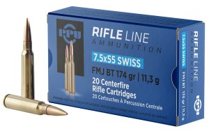 Prvi Partizan PP7SF 7.5x55mm Swiss 174gr FMJ BT 20 Rounds