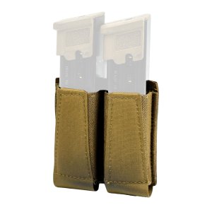 GBRS Group Double Pistol Magazine Pouch Coyote Brown Fits 2 Pistols