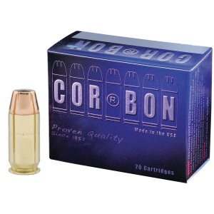 Corbon SD4516520 45ACP +P 165GR JHP Ammo 20RD Box