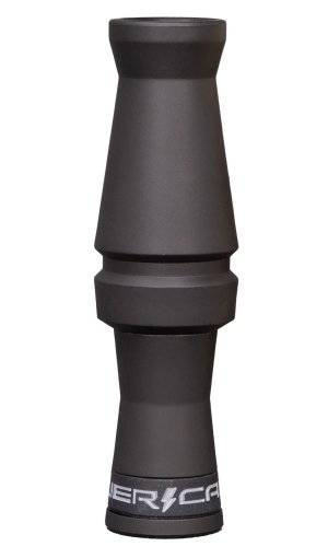 Power Calls 29101 Clash Single Reed Snow Goose Call Stealth Black Polycarbonate