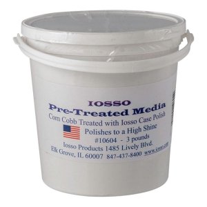 Iosso 10604 Pre Treated Corn Cob Case Polish 3lbs