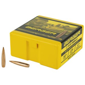 Berger 22423 VLD Target Match 22 Cal 90gr Bullets 100/Box