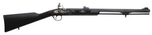 Traditions Deerhunter .50 Flintlock Rifle Black Synthetic