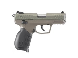 Ruger SR22 22 LR (Jungle Green Cerakoted Slide)