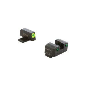 AmeriGlo SG-820 Trooper Tritium Sight Set for Sig #6 Front #8 Rear