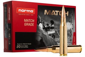 Norma 10185442 Golden Target Match 338 Lapua Mag 250gr HPBT 20/Box