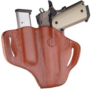 1791 Gunleather 1911 1rd Brown Leather Belt Holster Combo