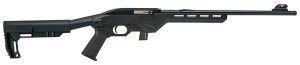 Citadel CIT22LRB Trakr 22 LR 18" Blued Barrel Black Synthetic Stock