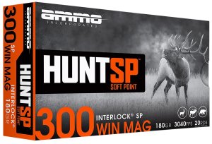 Ammo Inc 300WM180SP-A20 300 Win Mag 180 Gr Soft Point 20/Box