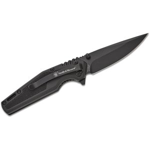 Smith & Wesson 1205909 S.W.A.T Spring Assist Knife 3" Black Liner Lock