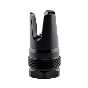 Rearden 10002 Flash Hider, 5/8X24, Square Shoulder, Nitride Black