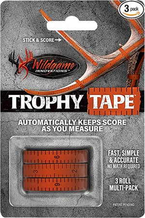 WGI WLD424 Trophy Tape Orange 200in Long 3-Roll Per Pack