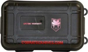 CobraTec SBDCTK1SDAGNS Small CTK-1 OTF 2.75" D2 Steel Bronze Dagger
