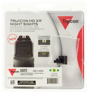 Trijicon 600870 HD XR Night Sights Green Tritium Yellow Outline