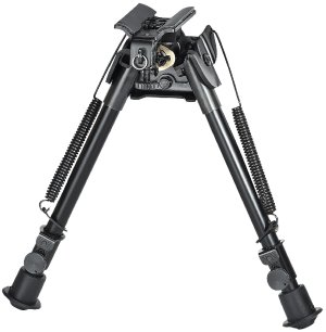 Champion Targets 40636 Adjustable Bipod 9-13 Inch with Cant & Traverse