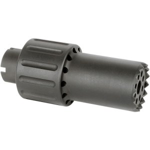 Midwest Industries MI-ALPHA-BD24MM Blast Diverter 24mm Black Matte