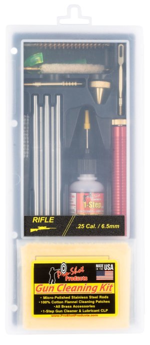 Pro-Shot Products 25 Cal/6.5mm Classic Rifle Box Cleaning Kit R25/6.5KIT