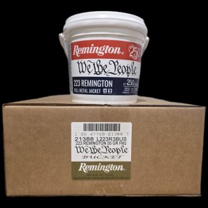 Remington We the People .223rem, 55gr FMJ, 1000rd Case