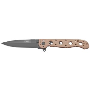 Columbia River Knife & Tool M16-03BK 3.55In Bronze/Black Blade