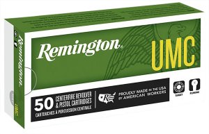 Remington R20016 UMC 327 Federal Magnum 100 gr Jacketed Soft Point 50 Round