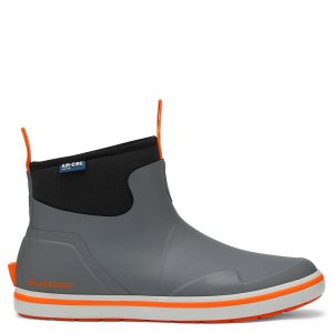LaCrosse 621200-10M Men's Alpha Deck Boot Gray/Orange Size 10 Waterproof