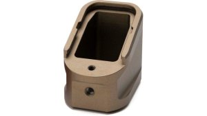 Strike Industries Extended Mag Plate Glock G17 G22 FDE Aluminum