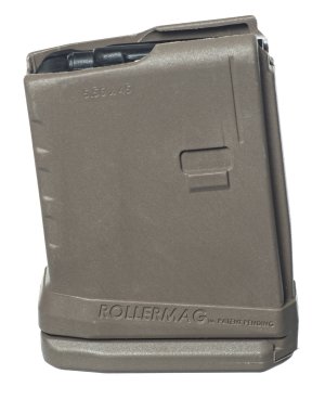 ProMag RM10FDE AR-15 10-Round .223 Rem/5.56 NATO Rollermag, Anti-Tilt Roller Follower, DuPont Zytel Polymer, Flat Dark Earth