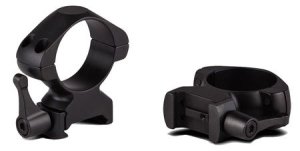 Konus 7406 Steel Rings 1" Quick Release High Matte Black 0 MOA