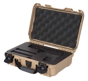 Nanuk 909S080TN0K017341 Classic Gun Case Tan Waterproof Foam