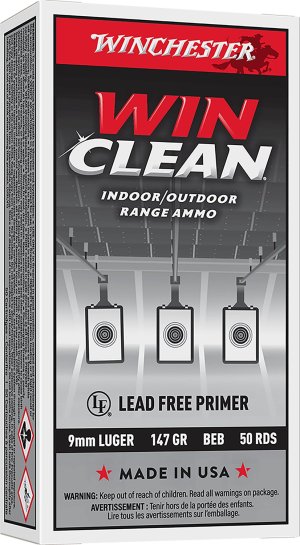 Winchester Ammo WC93 Super X Target 9mm Luger 147 gr Winclean Brass Enclosed Base 50 Per Box/ 10 Cs