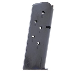Taurus 1911 Officer Magazine .45 ACP 6 Rounds Black Metal