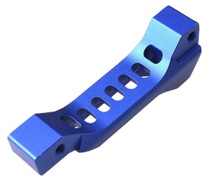Strike Industries SI-BTG-FANG-BLUE Blue Aluminum AR-15 Trigger Guard