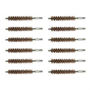 Brownells Double-Tuff Bronze Rifle Brush 375 Caliber 12 Pack