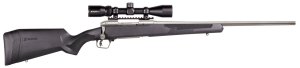 Savage Arms 58133 110 Hog Hunter 400 Legend 4+1 18" Threaded Carbon Steel, Black Barrel/Rec, OD Green Synthetic AccuFit Stock, AccuTrigger, Adj. Iron Sights