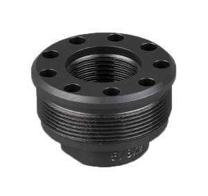 SilencerCo AC2629 Alpha Direct Thread Mount M13x.75 tpi Steel Black