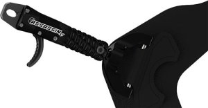 T.R.U. Ball BC-AV-BKL Bone Collector Assassin Release Velcro Black LG