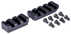Bergara BA0018 20 MOA Two-Piece Rail, 6-48 & 8-40 Screws, Aluminum