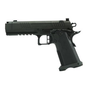Alpha Foxtrot AF1911-Romulus Handgun 9mm Luger 17rd (1) and 20rd (1) Magazines 4.25 Compensated Threaded Barrel Black RMSc Cut