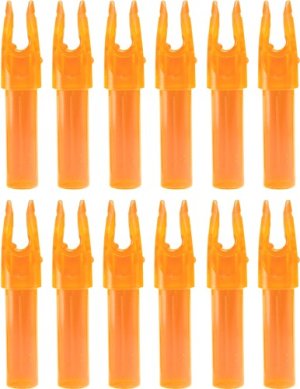 Carbon Express LaunchPad Nocks Orange .244 12 pk.