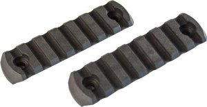 J&E Machine Tech PS-HGMLKR2 Polymer M-LOK Rail 4in 7-Slot 2-Pack