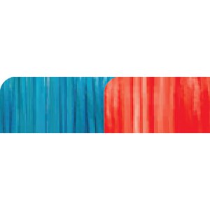 First String Genesis Electric Blue/Fluorescent Red String & Cable Set