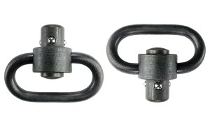 GrovTec 1.25" Heavy-Duty Push Button Swivel Set