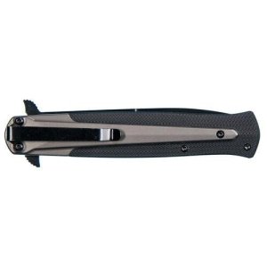 Smith & Wesson M&P 1085898 Dagger Clip Point Folding Knife 3 7/8 Blade Black