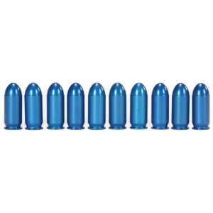 A-Zoom 15315 Precision Machined Aluminum Snap Caps 45 ACP 10-Pack Blue