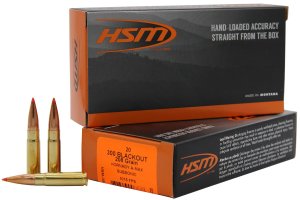 HSM 300BLK1N 300 Blackout 208gr Hornady A-Max 20 Rounds Subsonic Ammo