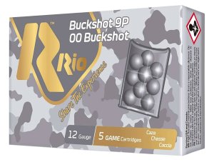 Rio RB129 12 Gauge 9P 2.75 Inch 00 Buckshot Shells