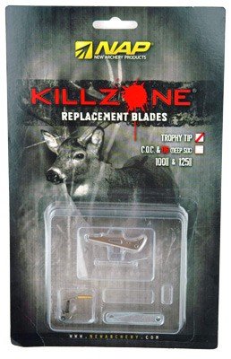 New Archery Products KillZone Trophy Tip 100 gr. Replacement Blades