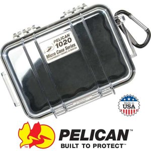 1020 Micro CS No Foam Accessory Black Clear Polycarbonate